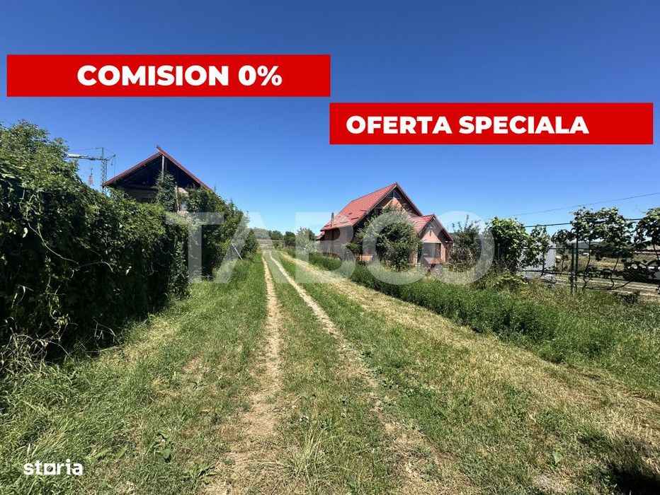 Comision 0% Teren intravilan 2000 mp cu utilitati zona Oltului Fagaras