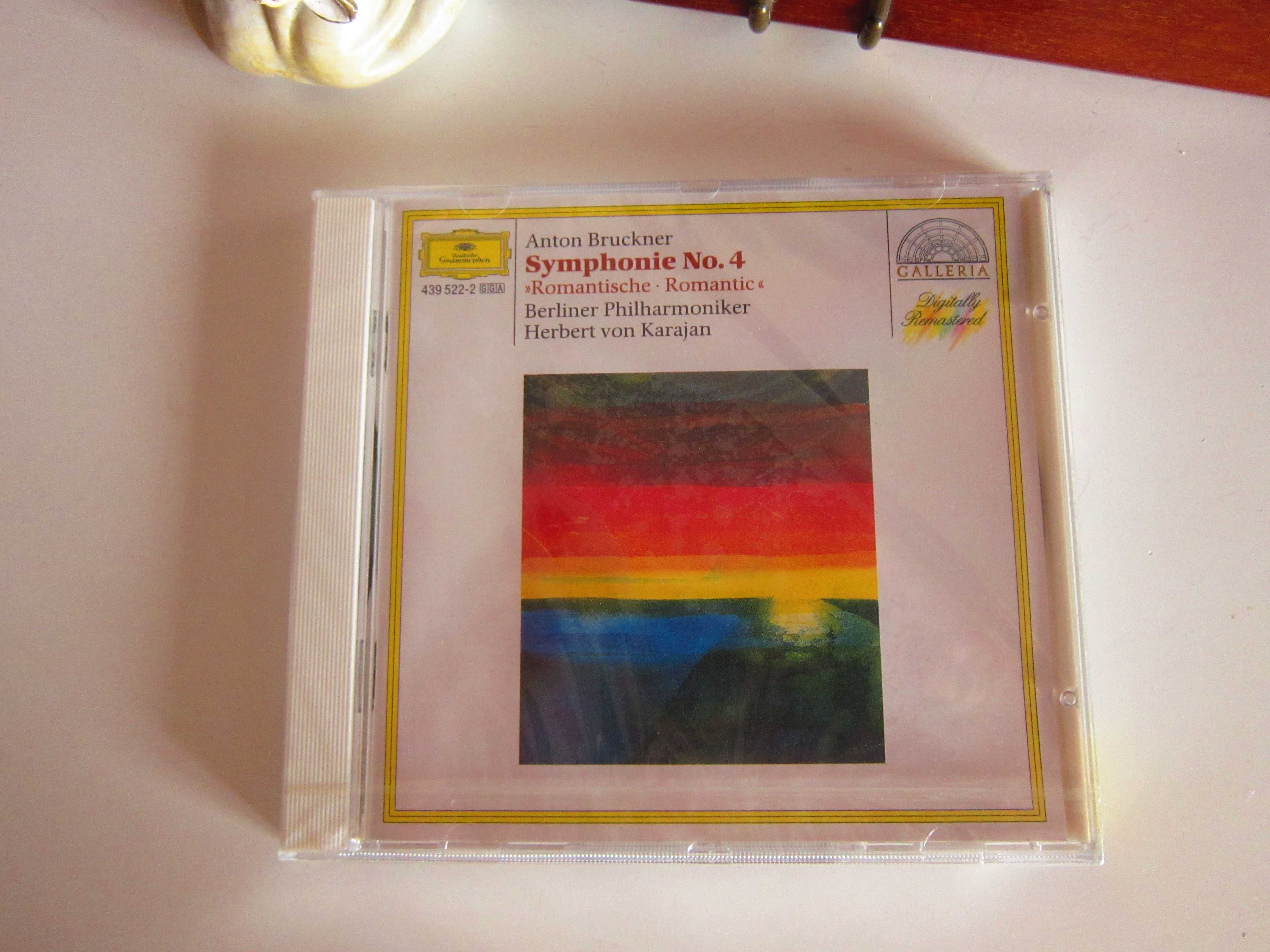 cd Bruckner-Symphonie No. 4 "Romantische" Herbert Von Karajan ‎1993
