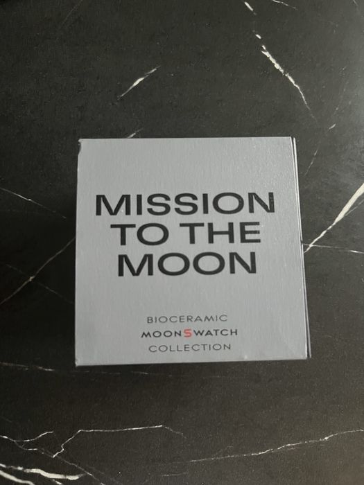 Omega & Swatch moon mission to the moon Bioceramic