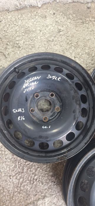 Janta jante roti nissan dacia renault 5x114.3 r16 gaura centrala 66.1