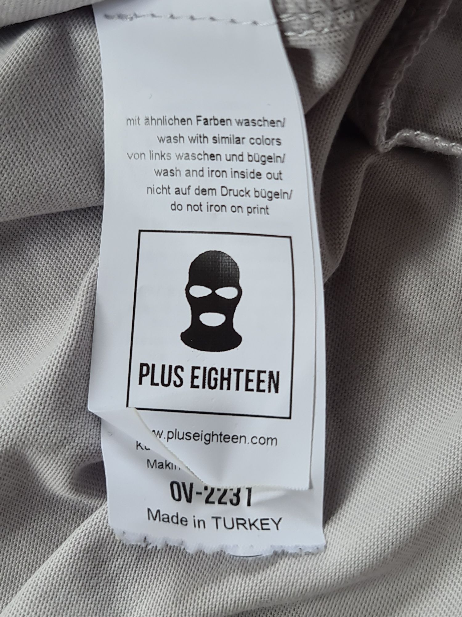 Tricou bluza sport Originale Plus Eighteen bumbac 100%