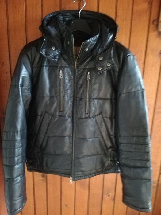 Geaca piele Milestone mărimea 48 bărbați