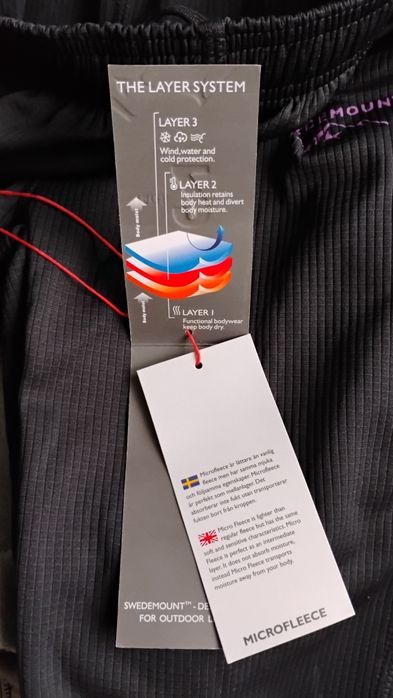 Colanți termici Swedemount Layer 2