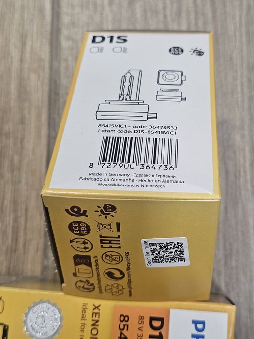 Bec Xenon D1S Philips Vision ORIGINAL
