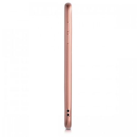 Husa pentru Samsung Galaxy J7 2017, GloMax Perfect Fit, Rose-Gold