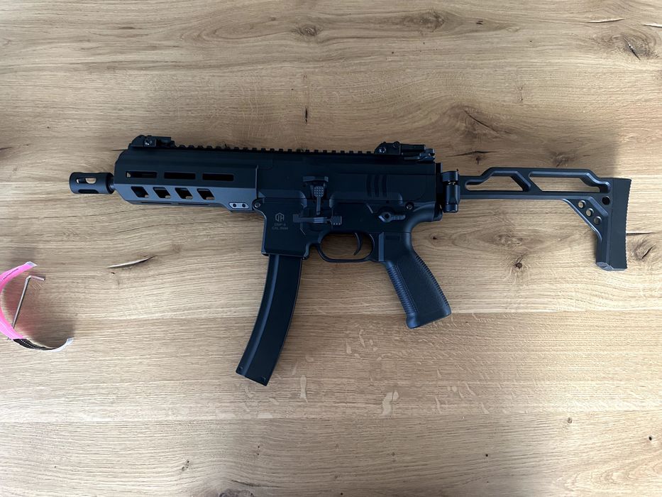 Pușcă airsoft M924 DMP-9 ETU+accesorii, condiție impecabila , garanție
