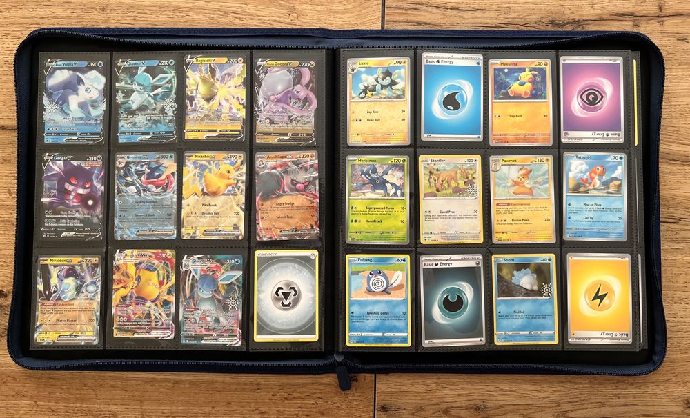 Колекция Pokémon TCG  394 карти + оригинален кейс • редки GX/EX/V/VMAX