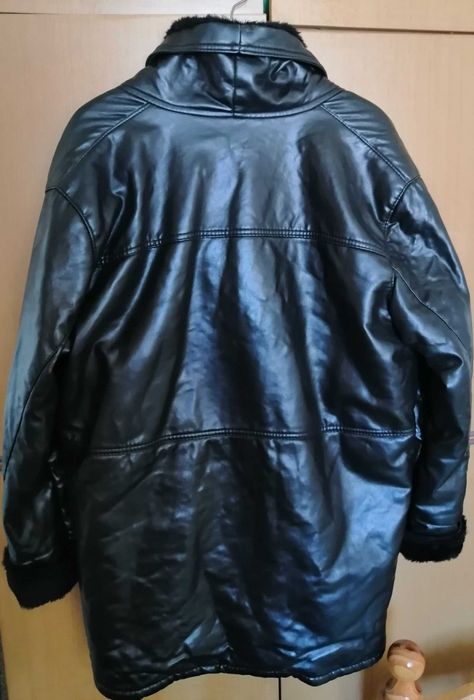 Новo дамско яке, Италия – XL/2XL, еко кожа, дебела подплата