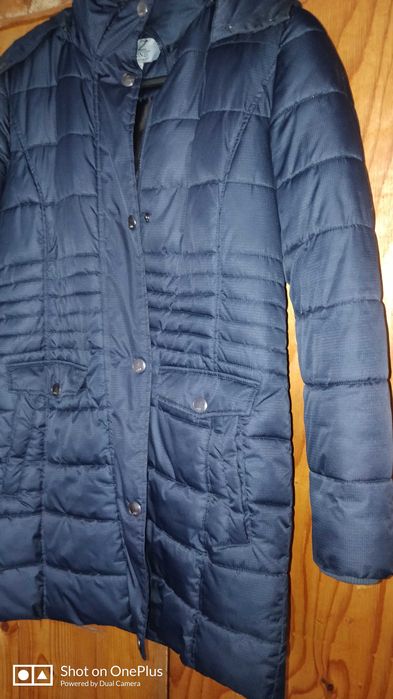 топло зимно яке + подарък шал