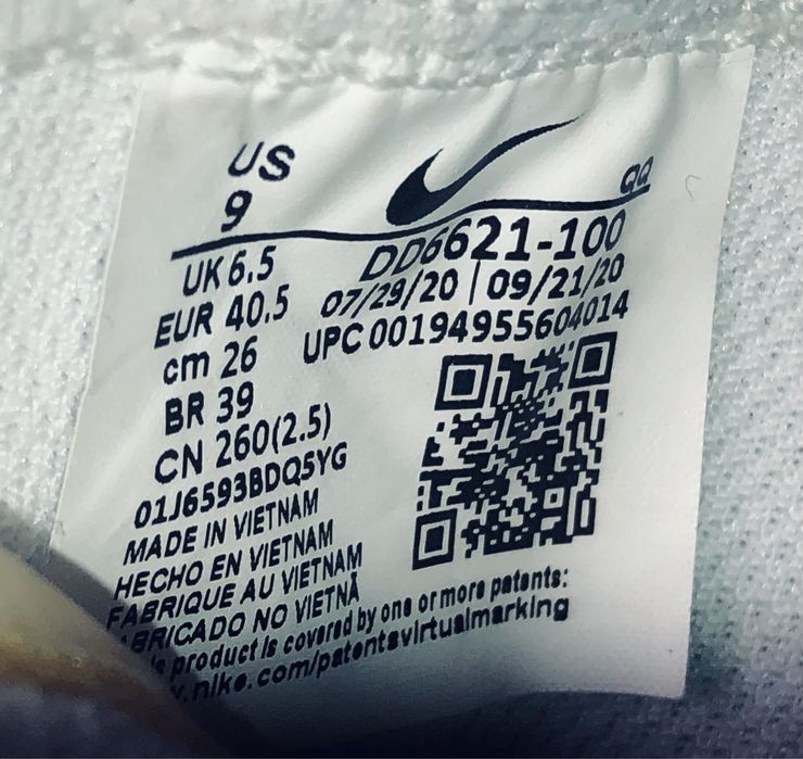 Nike Blazer Mid 77 Номер 40,5