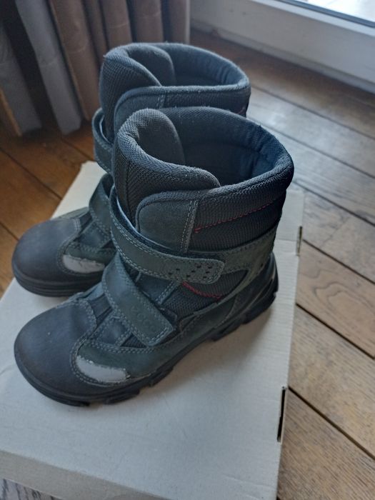 Зимни ботуши ECCO , 32 номер, с Gortex и естествена кожа