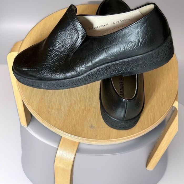 Саламандер salamander туфли новые фрг черные 46 размер винтаж ретро