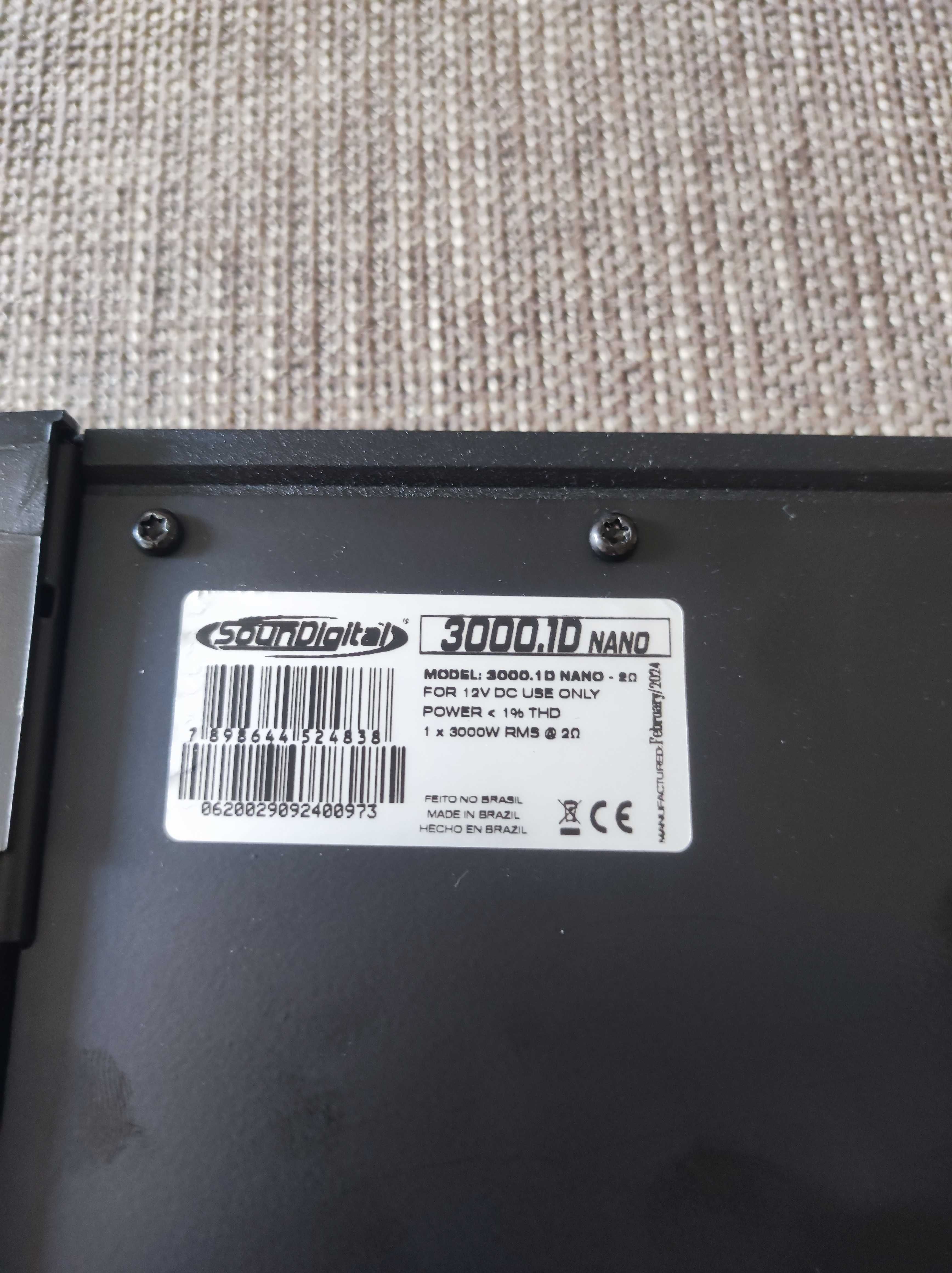 Усилвател Soundigital 3000.1 nano 2ohm