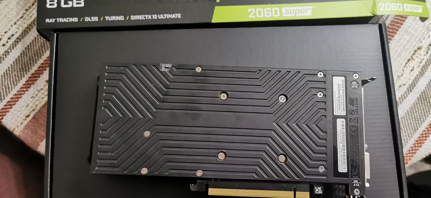 Продавам Palit RTX 2060 Super 8 GB