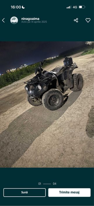 Vand Atv 150cc aeon