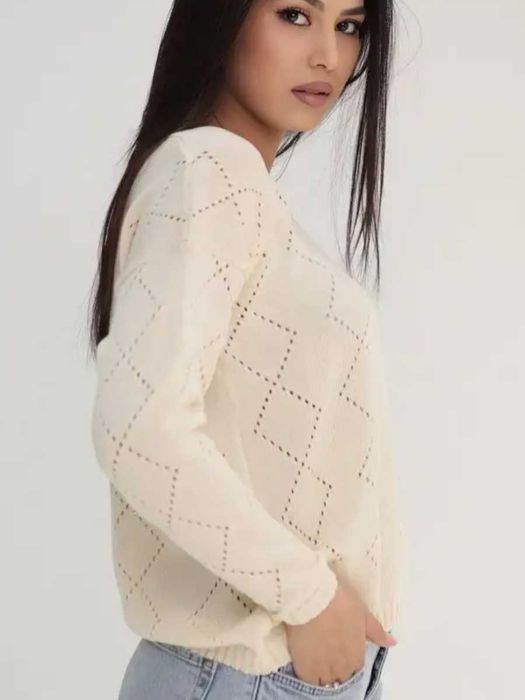 Летняя вязаная кофта