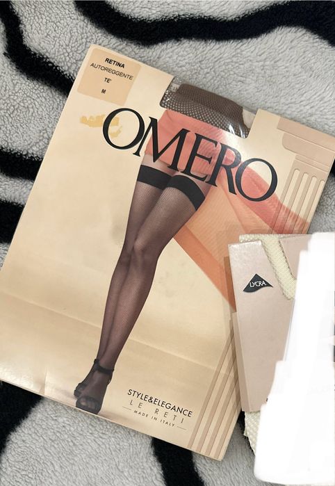 Чулки в сеточку Итальянского бренда OMSA