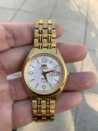 Продается часы Orient 3 star позолоченный