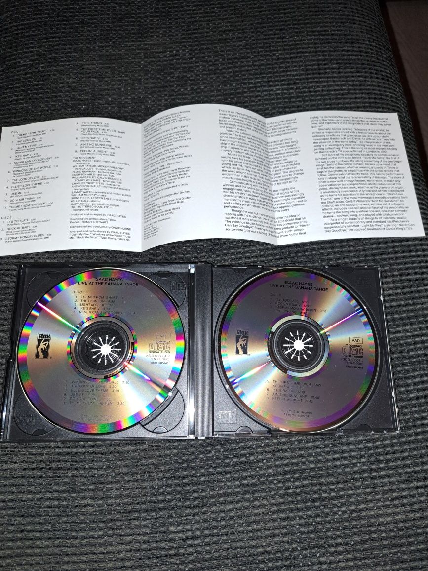 Isaac Hayes 6 cd plus 2 dvd