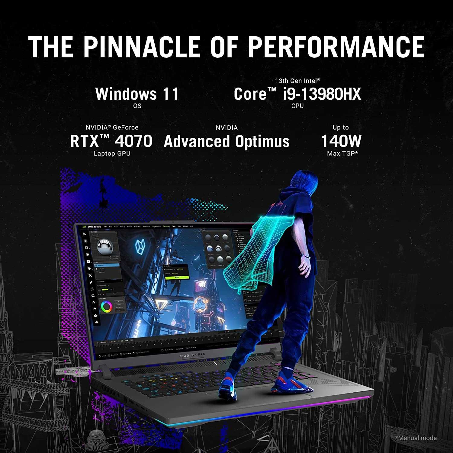 Игровой ноутбук Asus ROG Strix G16 (2023) G614JI