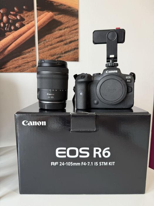 Canon EOS R6 Aparat Foto Mirrorless 20.1 MP Full-Frame 4K Kit