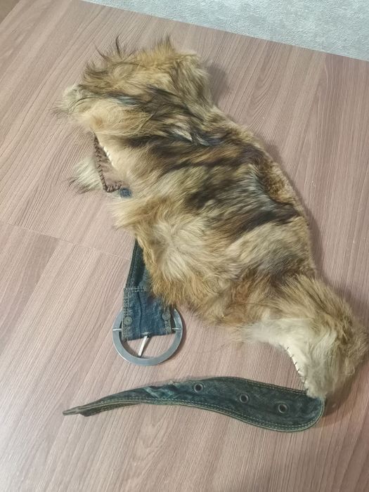 Пояс из собачьей шерсти.