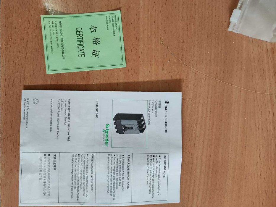 Schneider NSC400K-3400K