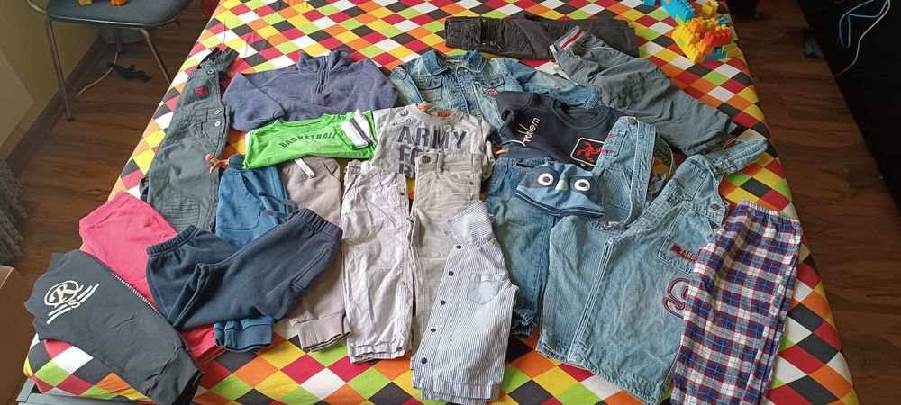 Лот дрешки за момче 74-80-86 рр
