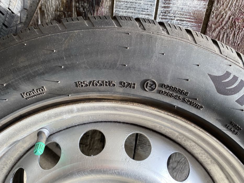 Зимни 185/65/15 Гуми+джанти 4бр.