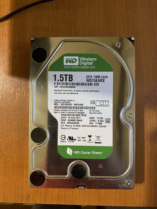 Hard Disk 1.5 Tb