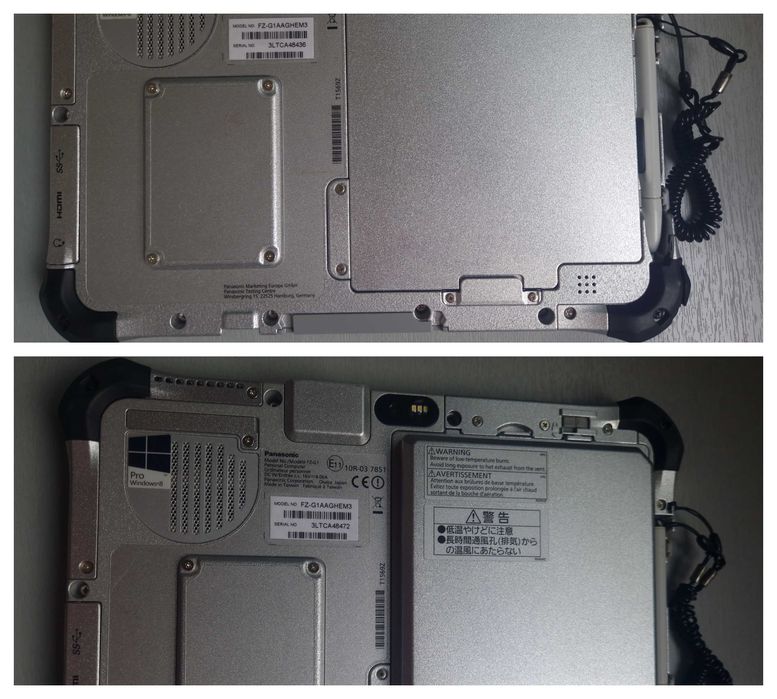Tableta Diagnoza Panasonic Toughpad FZ-G1 i5 10.1 MultiTouch 8GB 128GB