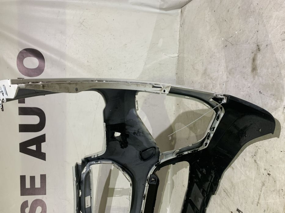 Bara fata BMW X1 F48, facelift, LCI, 2019, 2020, 2021, 2022, 2023, cod origine OE 51117954205, cu gauri pentru spalatori faruri si senzori de parcare (6).