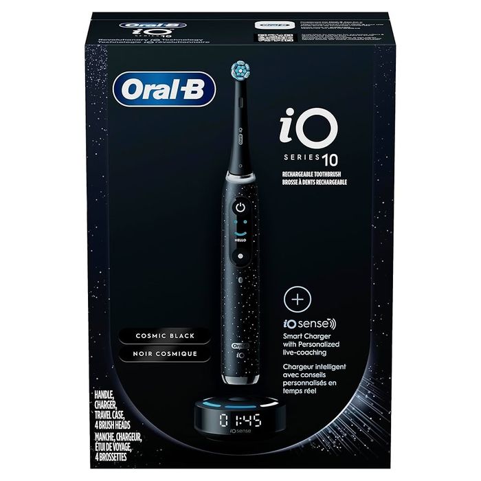 Электрическая зубная щетка Oral B Series iO 10 cosmic black