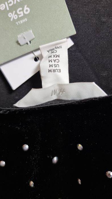 Rochie catifea + strasuri nouă M