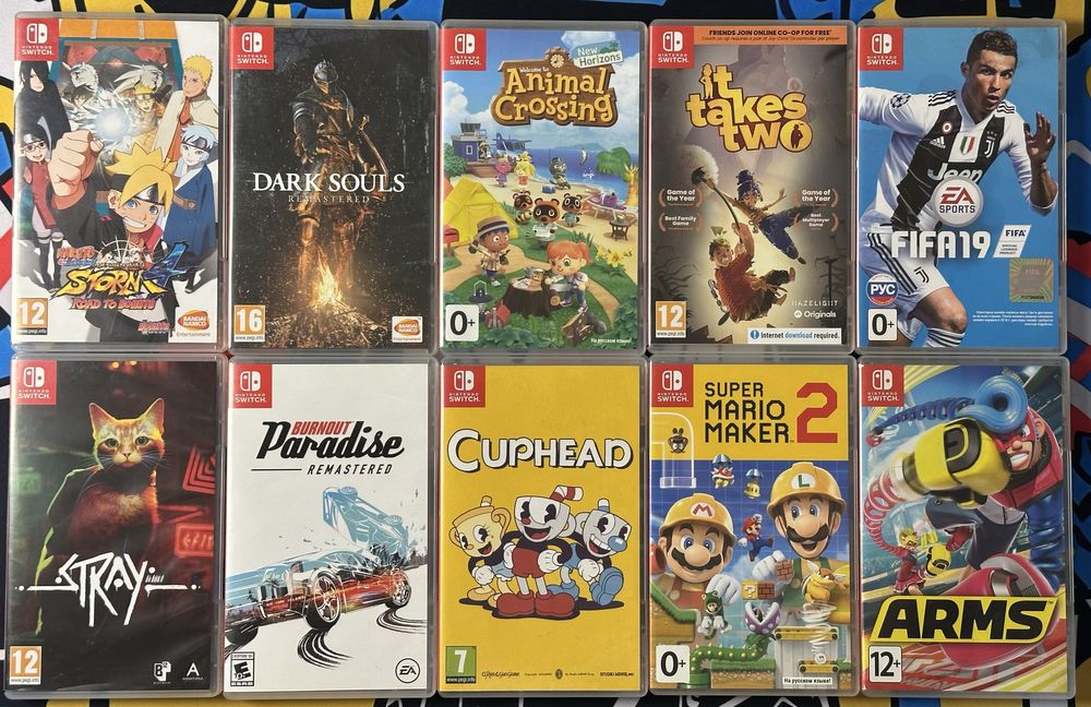 Игры/картриджи Nintendo Switch