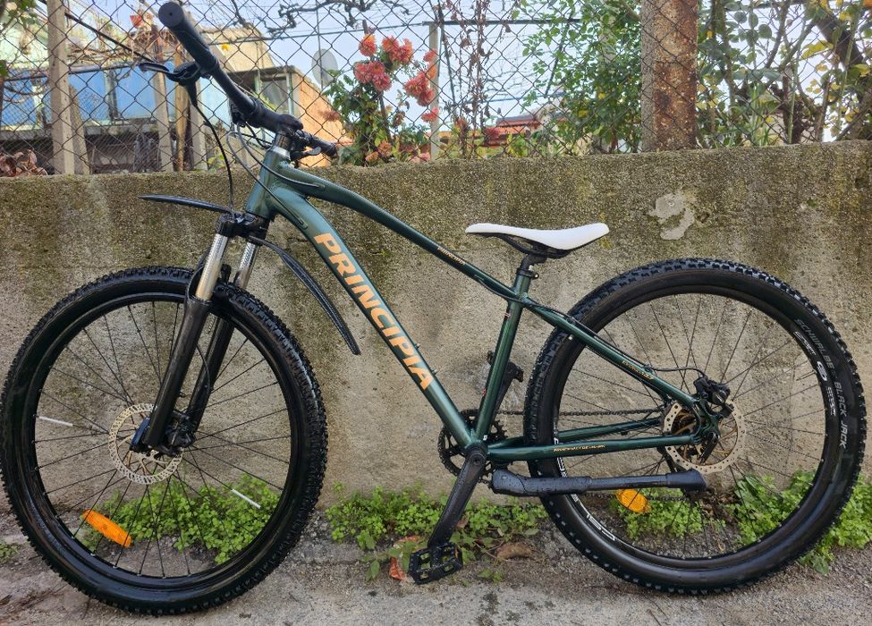 Алуминиев 27.5 цола XS размер 1x7 скорости Хидравлични дискови Princip