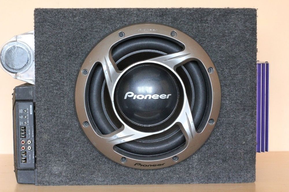 Pioneer 12'' 1200 Watt Max Subwoofer in MDF Case+ Sony 752x+ JBL BP600