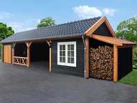 foisoare de gradina terase pergole cabane case din lemn garaje auto