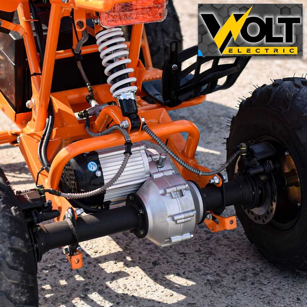 Електрическо АТВ Max Motors ATV 1500W SPORT Orange, 7" гуми