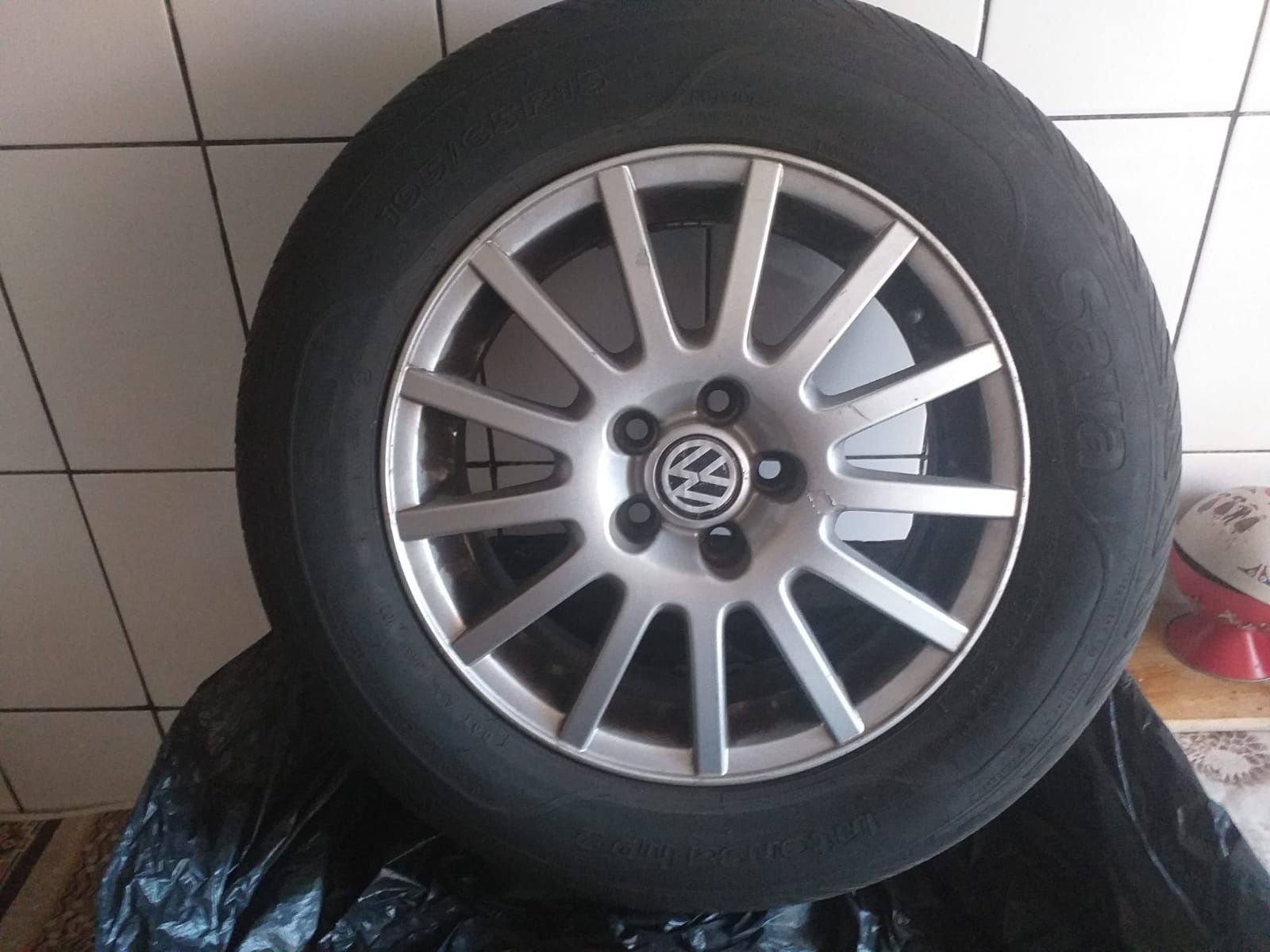 Jante aliaj 15 ,golf 4,bora Vară 5x100/15