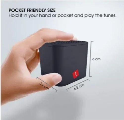 Bluetooth Високоговорител Iball Musi Cube X1 3 W (Черен)