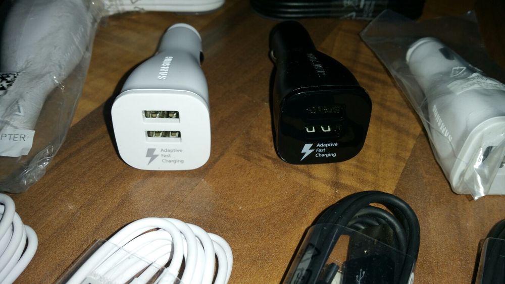 Incarcator auto fast charge 2xUSB nou original Samsung gamele S Note A