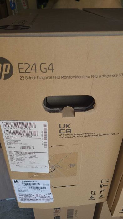 Monitor LED HP E-Display E24 G4, 24", Full HD, -noi , sigilate