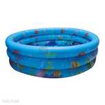 Piscina gonflabila pentru copii, 130 cm, albastru marin, NOUA