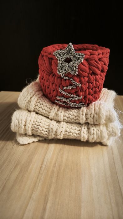 Коледно панерче със звезда