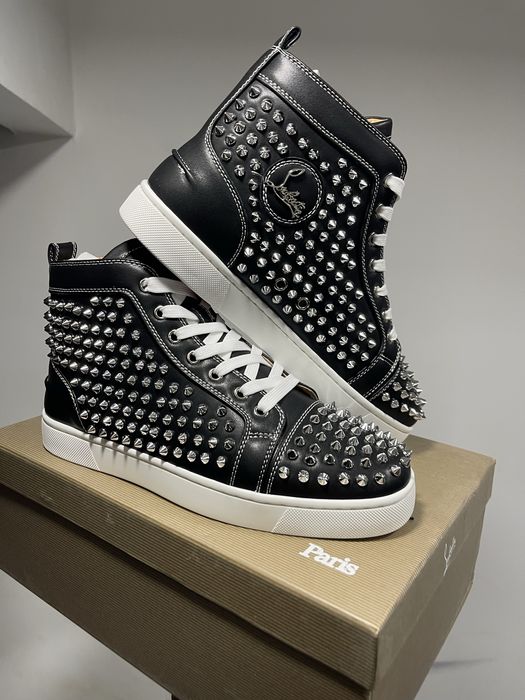 Christian Louboutin High Black Lether