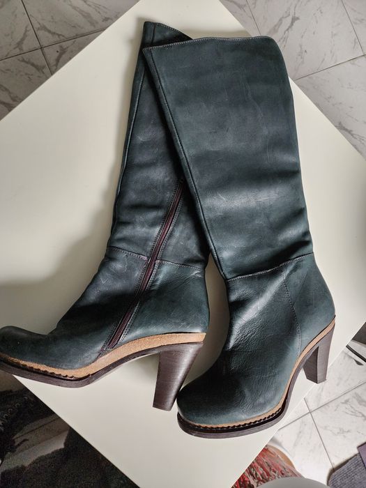 Дамски ботуши естествена кожа