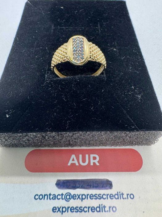 Inel din aur 14k (67228.1/ 10 Pacurari 1) Garantie 2 ani