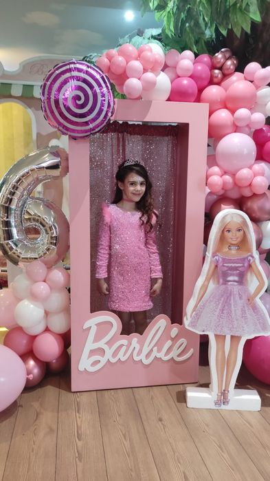 Cutie Barbie închiriat 300 lei/ seara simpla - 700 cu baloane