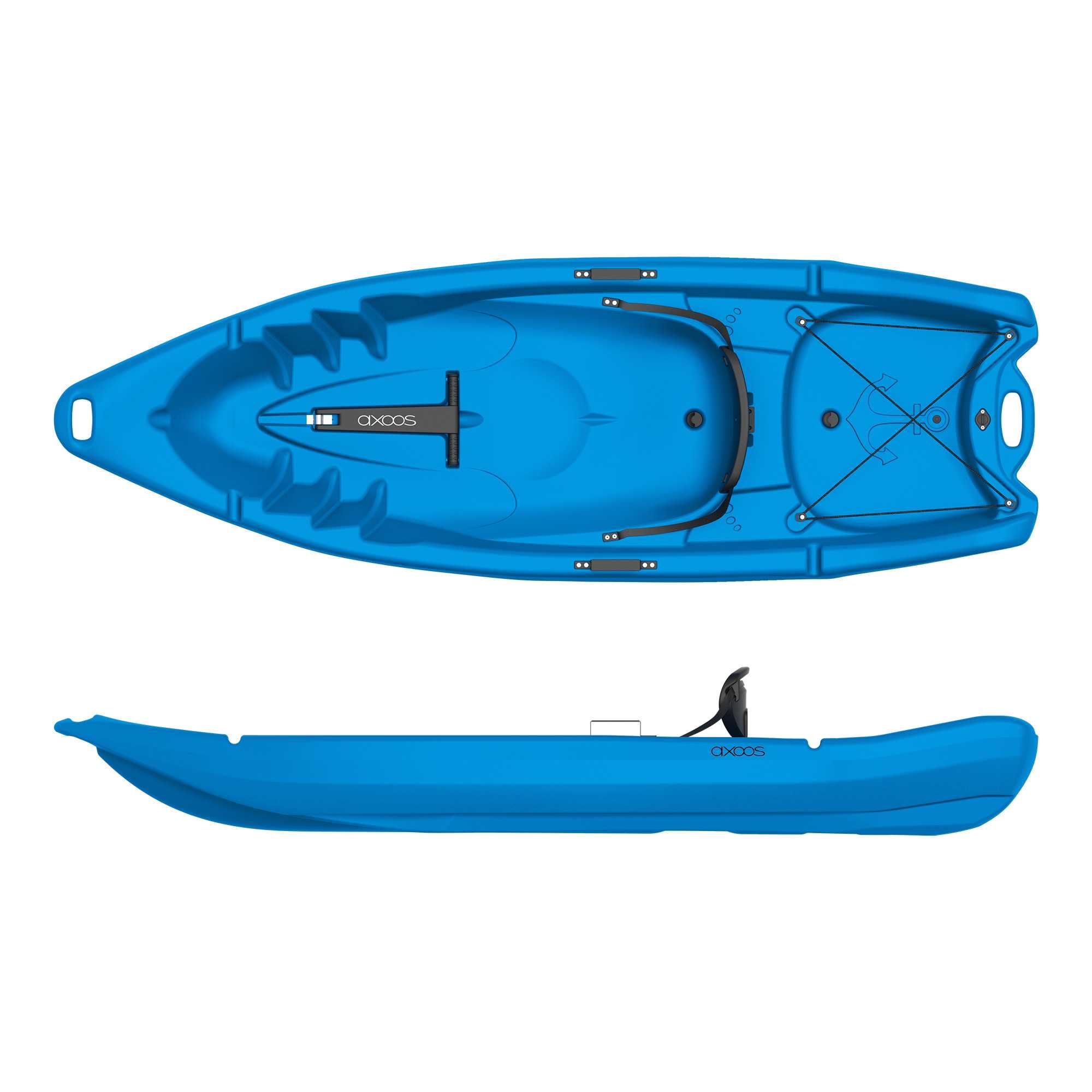 Padela + vesta de salvare GRATUIT: Caiac Axoos Sit-On-Top